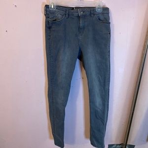 Skinny Grey low rise jeans